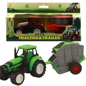 Farm Tractor & Trailer